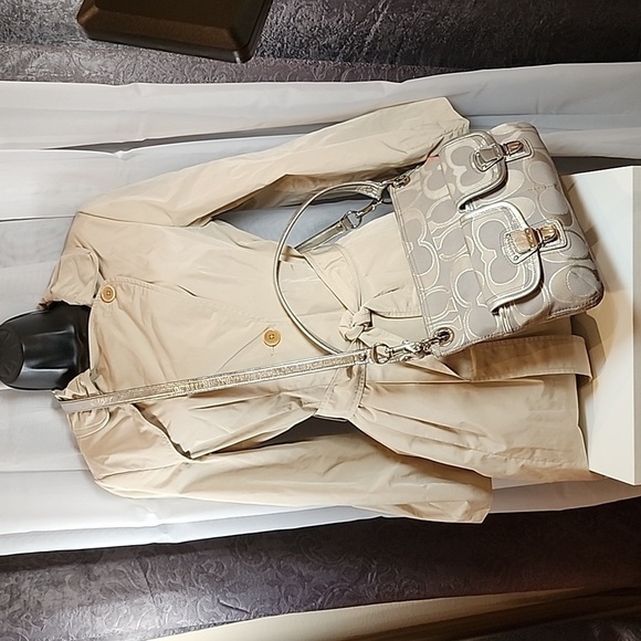 Coach Poppy Signature C Canvas Shoulder/Crossbody #18980 - Picture 4 of 17